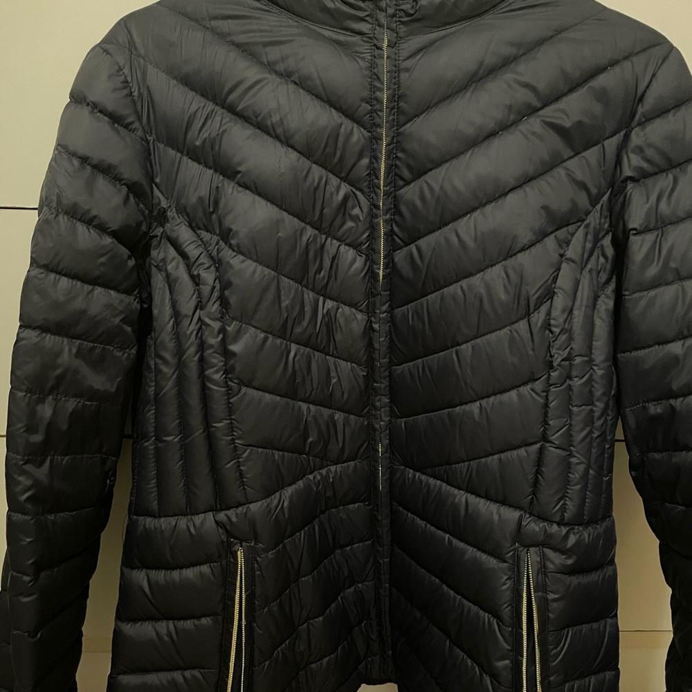 Michael Kors Dark Blue Puffer Jacket - Picture 4 of 8